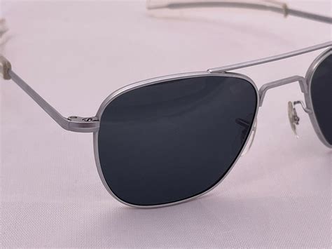 Vintage Randolph Engineering Aviator 1st Gen 1970s 52mm Matte Chrome S ...