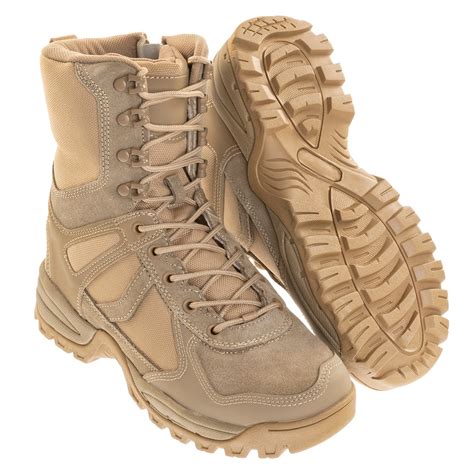 Mil-Tec Shoes Patrol One Zip Coyote - Buy Online - MILITARY Shop