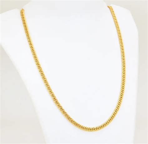 Big Medium Twin Bold Curb Link Chain 24 Inches - X051194 – Diya ...