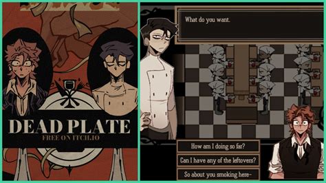 1960s Horror Visual Novel, Dead Plate, Features Restaurant Tycoon ...