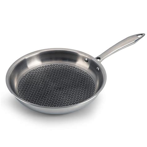 Buy AGARO Royal Honey Comb Frying Pan, 1L Capacity, 22 cm Diameter, Tri ...