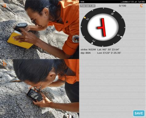 Image result for Structural Geology How to Use Compass