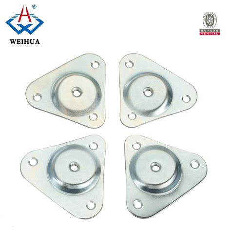 Supporting Plate Furniture Hadware Dining Table Leg Fitting Metal Plate for Dining Table ...