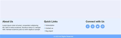 Footer Design Code 的图像结果
