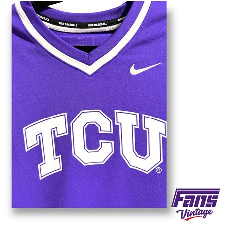 TCU Baseball TEAM ISSUE Nike Warmup Jersey – Fans Vintage