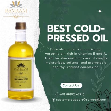 Best cold-pressed oil - Ramaani Nature - Medium