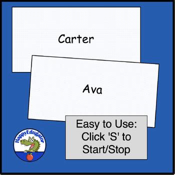 Image result for Random Name Choosing PowerPoint