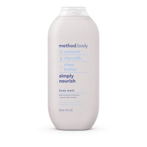 Method Body Wash, Simply Nourish, Coconut, 18 Fl Oz - shopstation
