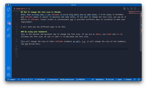 Image result for How to Change Font in Visual Studio Code