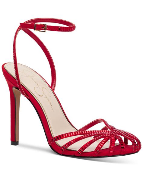 Red Jessica Simpson Heels Jessica Simpson JS BEDE Women’s Heels Red