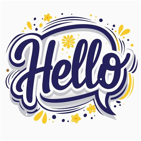 Image result for Hello Letteing