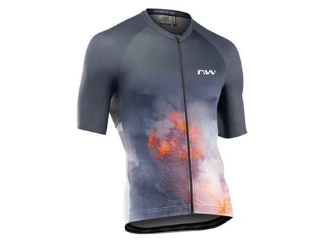 Northwave Fire Jersey - Anthracite/Red|Northwave Jerseys Price in India ...