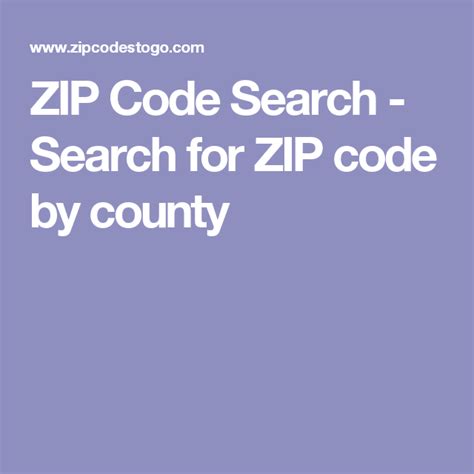 Zip Code Search 的图像结果