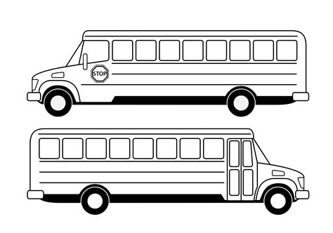 Image result for Bus Side View Cartoon PNG