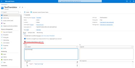 Image result for Azure Translator Text