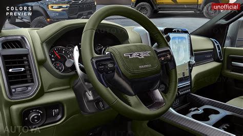 2026 or 2027 Ram 1500 TRX Springs From Behind a Digital Curtain With a ...