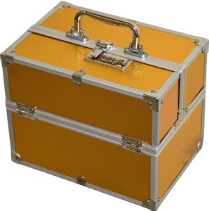 PRINCE_cosmetic 6Tray Gold Vanity Box-A Makeup Vanity Box Price in ...