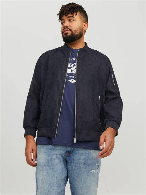Mens plus size bomber jacket online