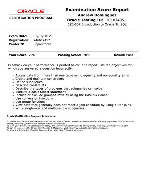 Image result for Oracle SQL Developer Certification