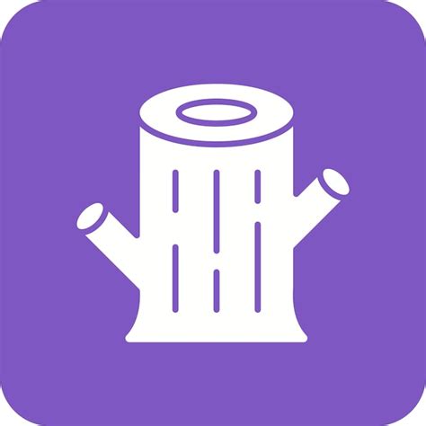 Tree log icon | Premium Vector