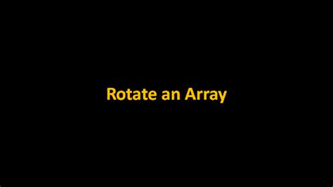 Rotate Array Gfg 的图像结果