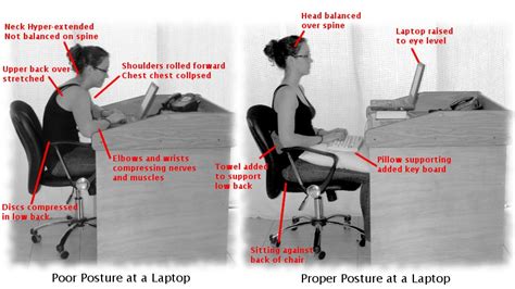 Image result for Proper Position When Using Computer