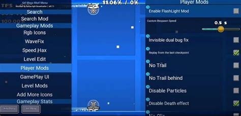 Image result for Geometry Dash Mod Menu Download Windows 10