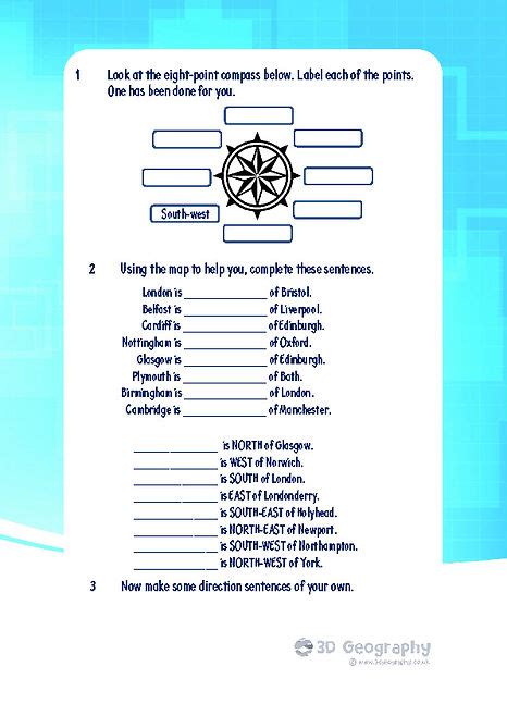 Geographical Location Worksheet 的图像结果