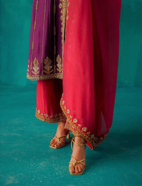Strong Purple Kurta Set – Aman Takyar