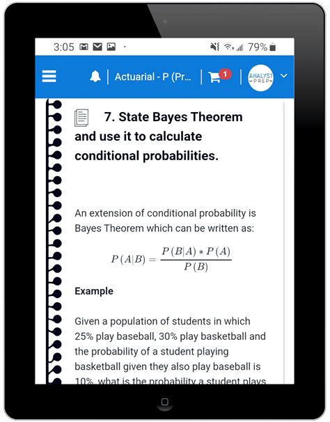 Exam P Study Notes & Formula Sheet | AnalystPrep