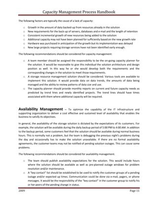 Capacity Management Process Complexity Matrix 的图像结果
