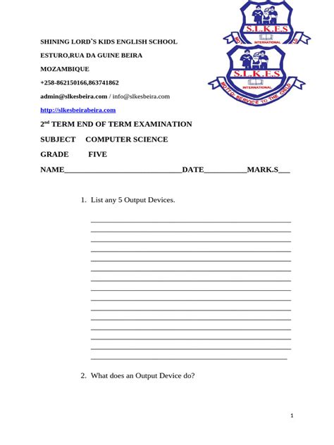 Image result for S5 Computer Science