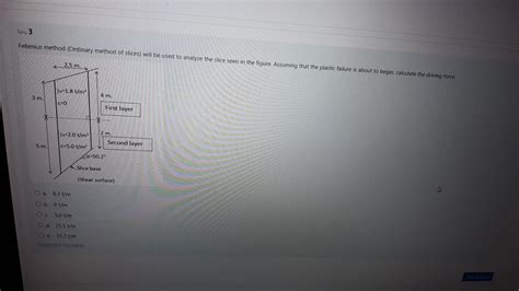 Image result for Fellenius Method. Question