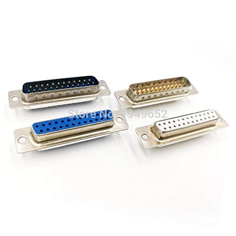 Shomy Male Silverly : DB25 core data cable connector plug VGA Plug ...