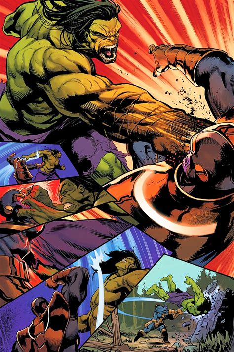 Hulk Vs Thanos Comics Marvel