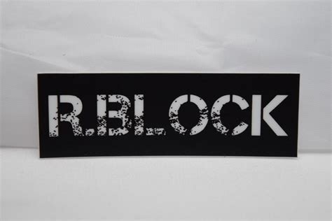 Image result for Orange Block R Sticker