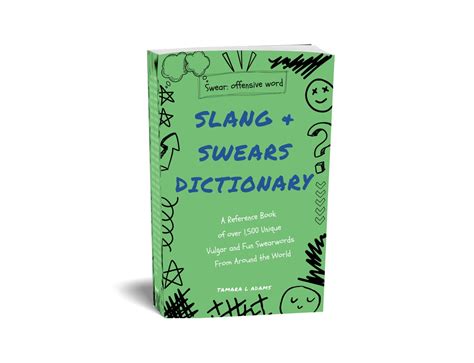 Book of Slang and Swear Word Dictionary for Adults, 1500 Different ...