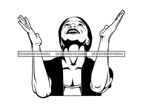Buy Praying God Pray Praise Worship Woman Black African Hand up High ...