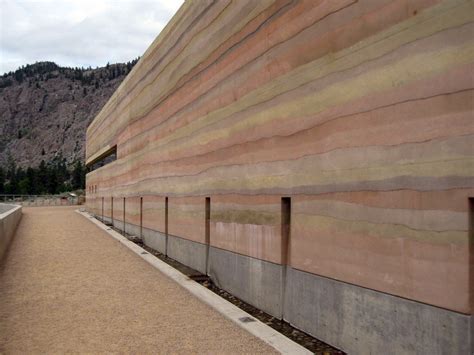 Rammed earth wall Green Architecture, Architecture Exterior ...