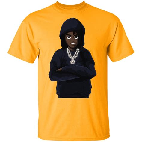 Lil Tjay Cartoon T Shirt Lil Tjay T Shirts Lil Tjay Merch Lil Tjay ...