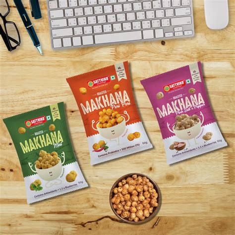 Nutrient-Rich Makhana Combo Pack - Healthy Snacks for All – Sattviko