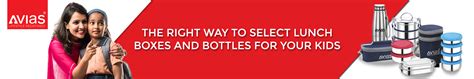 The Right Way To Select Lunch Boxes & Water Bottles For Kids – Avias world