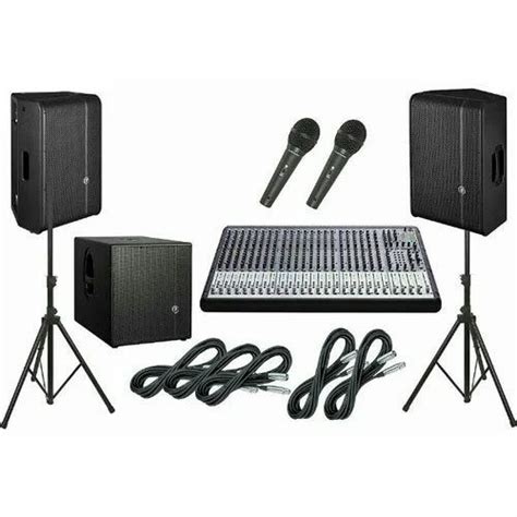 PA System - Public Address System Service Provider from Lucknow