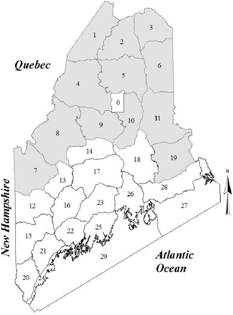 Maine Doe Permit Zone Map at Hae Wilson blog