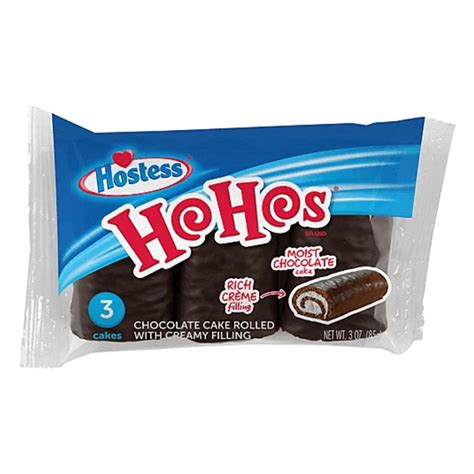 Hostess Ho Hos Single Serve Pack, 6 Packs - Epic Snackbox
