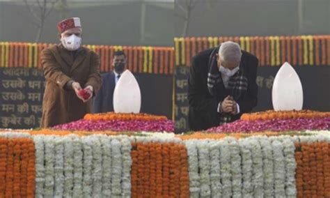 Leaders pay floral tributes to Vajpayee on his birth anniversary