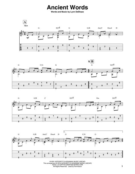 Sheet Music Ancient Words at Douglas Reddin blog