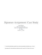 Image result for Signature Assignment Examples