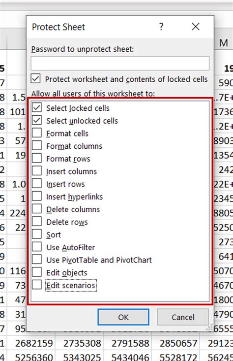 Image result for Lock Data in Excel