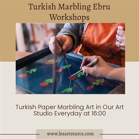 Istanbul Ebru Marbling Workshop, Les Arts Turcs, Istanbul, 3 February ...